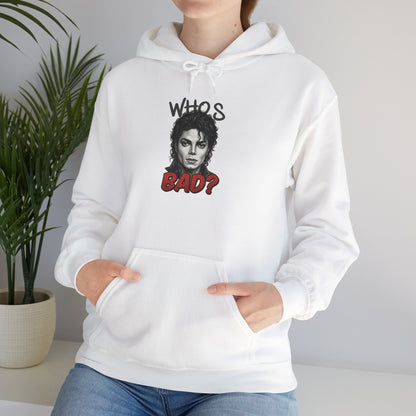 Michael Jackson Hoodie — "Who's Bad?" King of POP