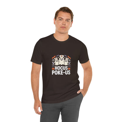 Hocus-POKE-USTee — Pumpkin & Bats T-Shirt
