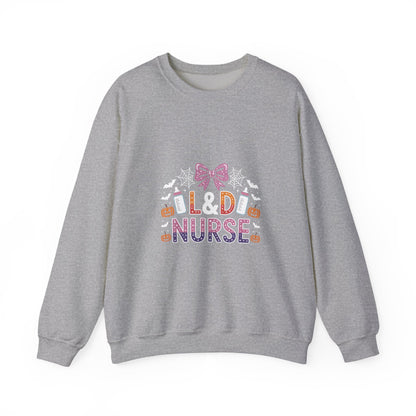 Old Nurse Sweatshirt — Cute Halloween