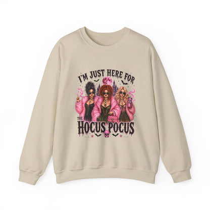 Hocus Pocus Pink Witches Crewneck Sweatshirt