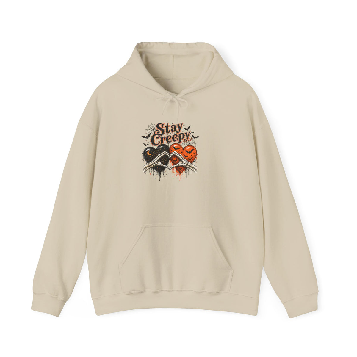 Creepy Heart Halloween Hoodie