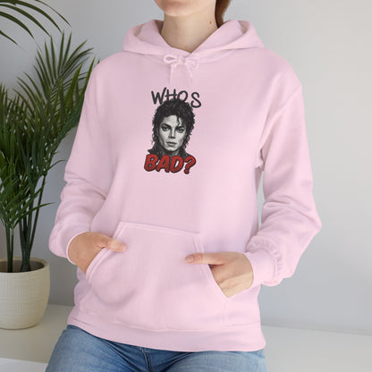 Michael Jackson Hoodie — "Who's Bad?" King of POP