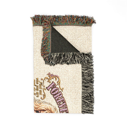 Dolly Parton Woven Blanket