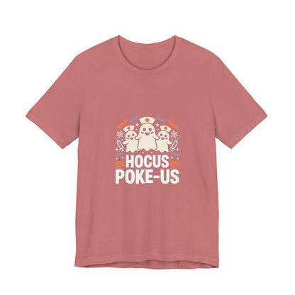 Hocus-POKE-USTee — Pumpkin & Bats T-Shirt