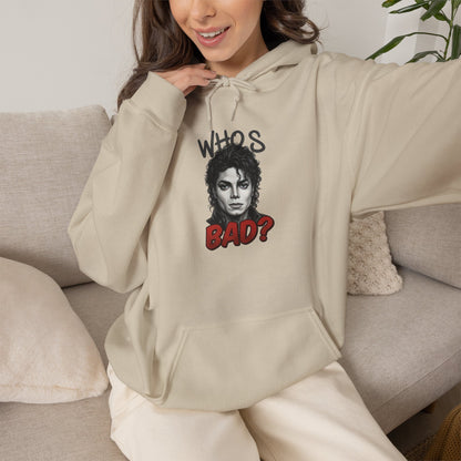 Michael Jackson Hoodie — "Who's Bad?" King of POP