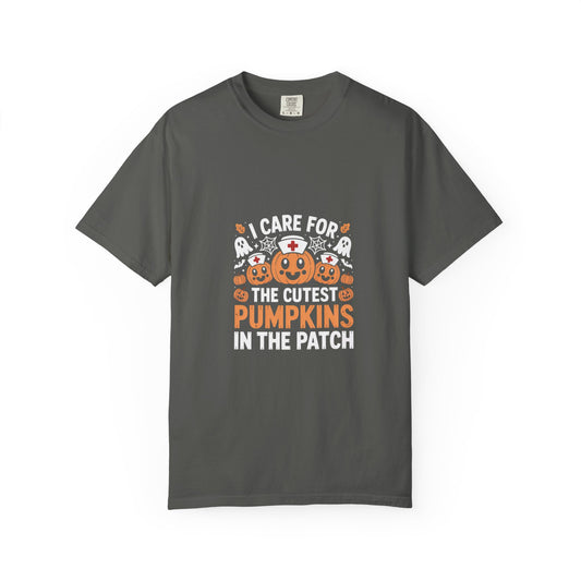 Cute Pumpkin Patch Nurse Tee