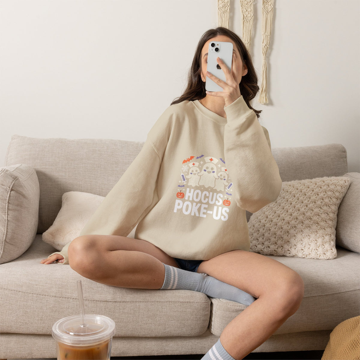 Hocus-POKE-US Sweatshirt — Sweatshirt