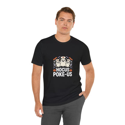 Hocus-POKE-USTee — Pumpkin & Bats T-Shirt