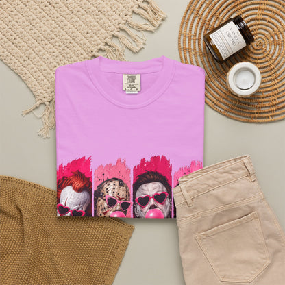 Creepy Clowns Bubblegum Graphic T-Shirt