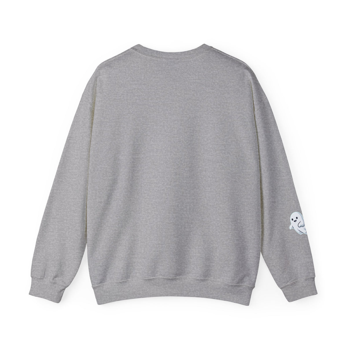 Crewneck Sweatshirt — "It's Fun to Believe in Ghosts, Aliens, Magic & Yourself" Cute Daisy & Ghost Graphic