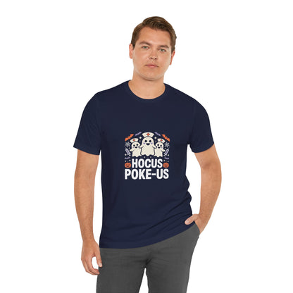 Hocus-POKE-USTee — Pumpkin & Bats T-Shirt