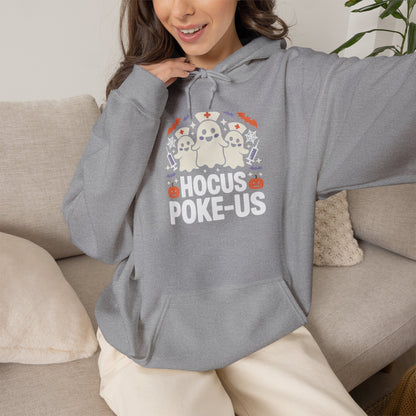 HOCUS-POKE-US Hoodie — Cute Spooky Design