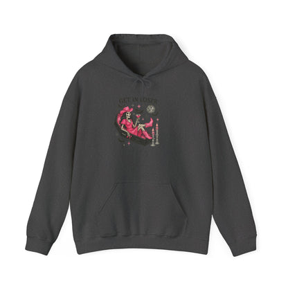 Pink Witch Skeleton Hoodie