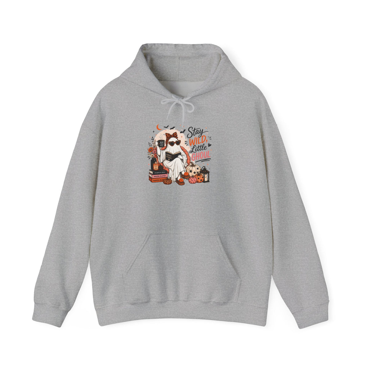 Halloween Dog Hoodie - "Oooey Wild Little Ghoul" Cute Spooky Pup Sweatshirt