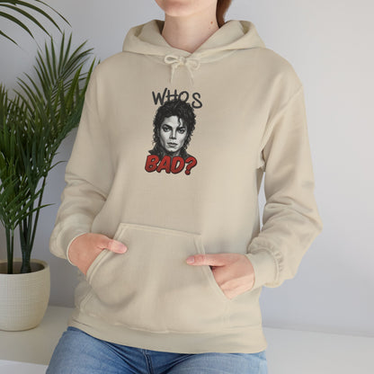Michael Jackson Hoodie — "Who's Bad?" King of POP