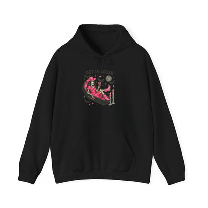 Pink Witch Skeleton Hoodie