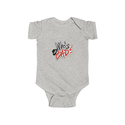 Infant Bodysuit — “Who’s Bad?" Michael Jackson
