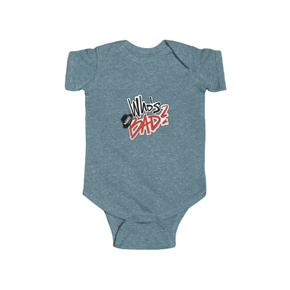 Infant Bodysuit — “Who’s Bad?" Michael Jackson