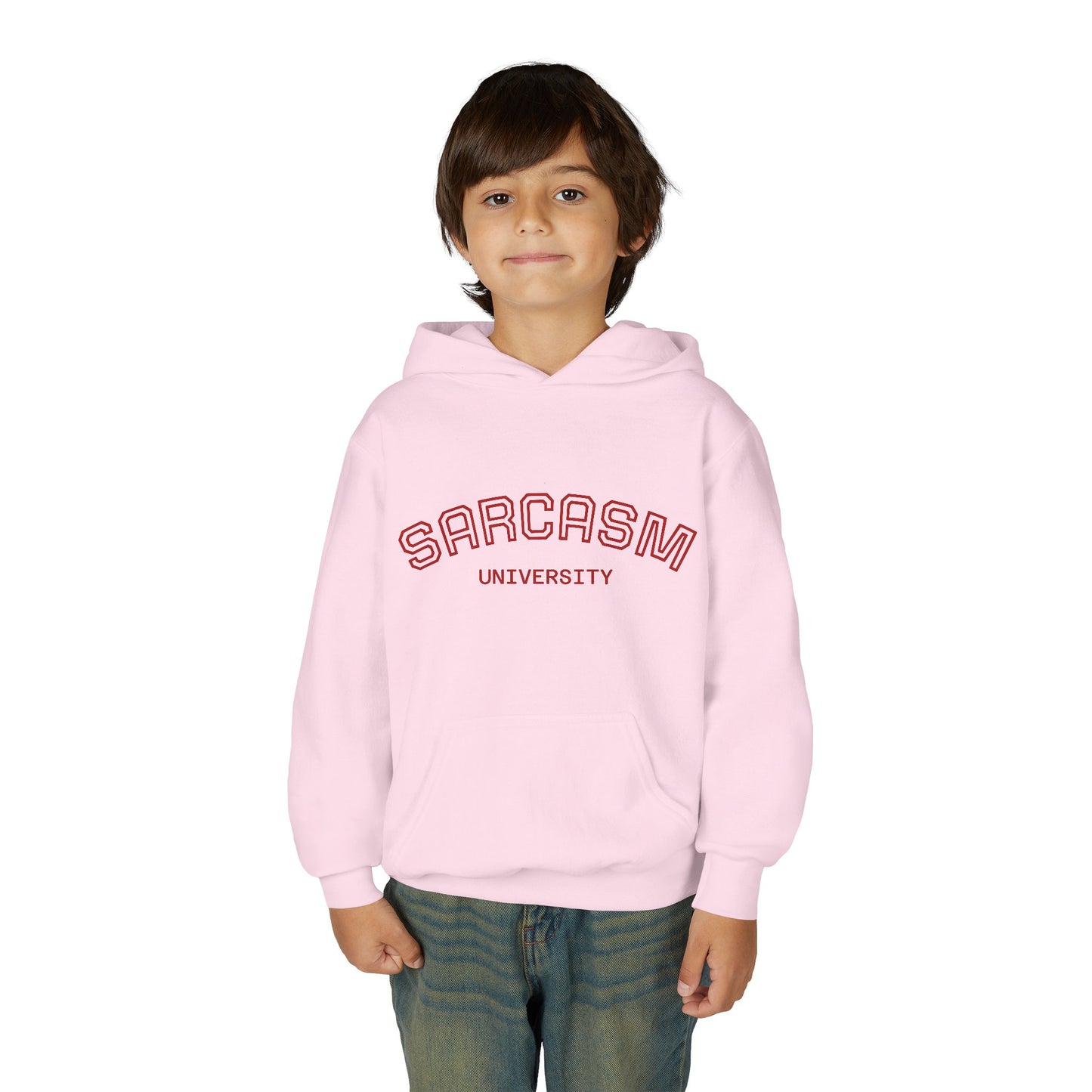 Youth Hoodie — "Sarcasm University" Pullover