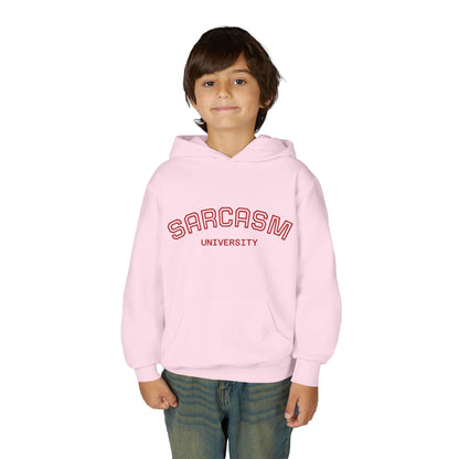 Youth Hoodie — "Sarcasm University" Pullover