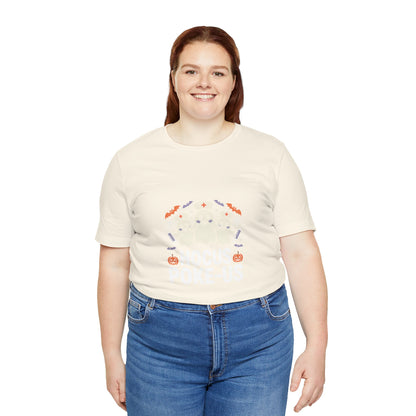 Hocus-POKE-USTee — Pumpkin & Bats T-Shirt