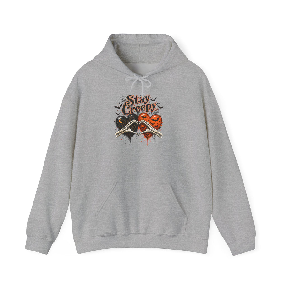 Creepy Heart Halloween Hoodie