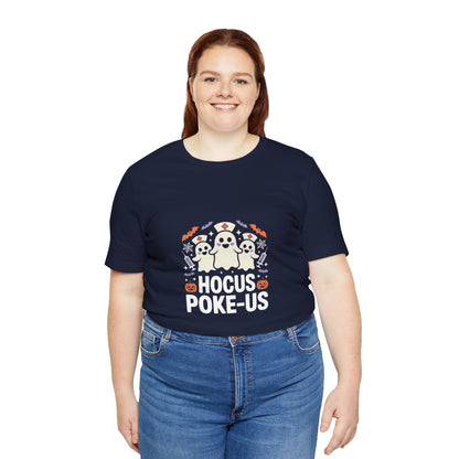 Hocus-POKE-USTee — Pumpkin & Bats T-Shirt