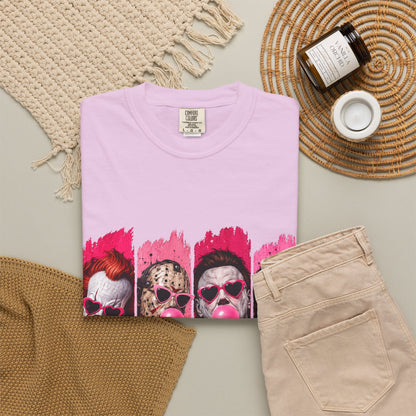 Creepy Clowns Bubblegum Graphic T-Shirt