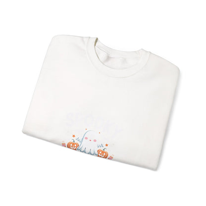 Nursing Director Crewneck Sweatshirt — Cute Halloween Pumpkin Nurse Design