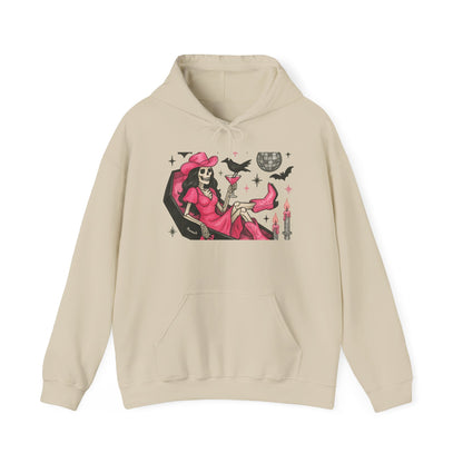 Pink Witch Skeleton Hoodie