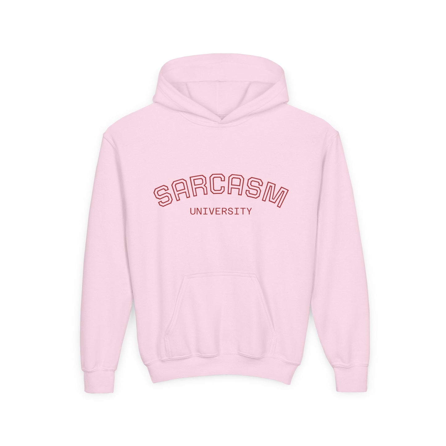 Youth Hoodie — "Sarcasm University" Pullover