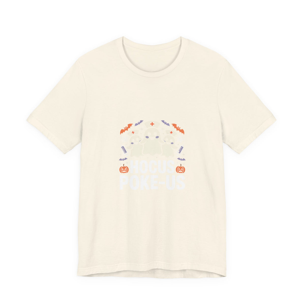 Hocus-POKE-USTee — Pumpkin & Bats T-Shirt