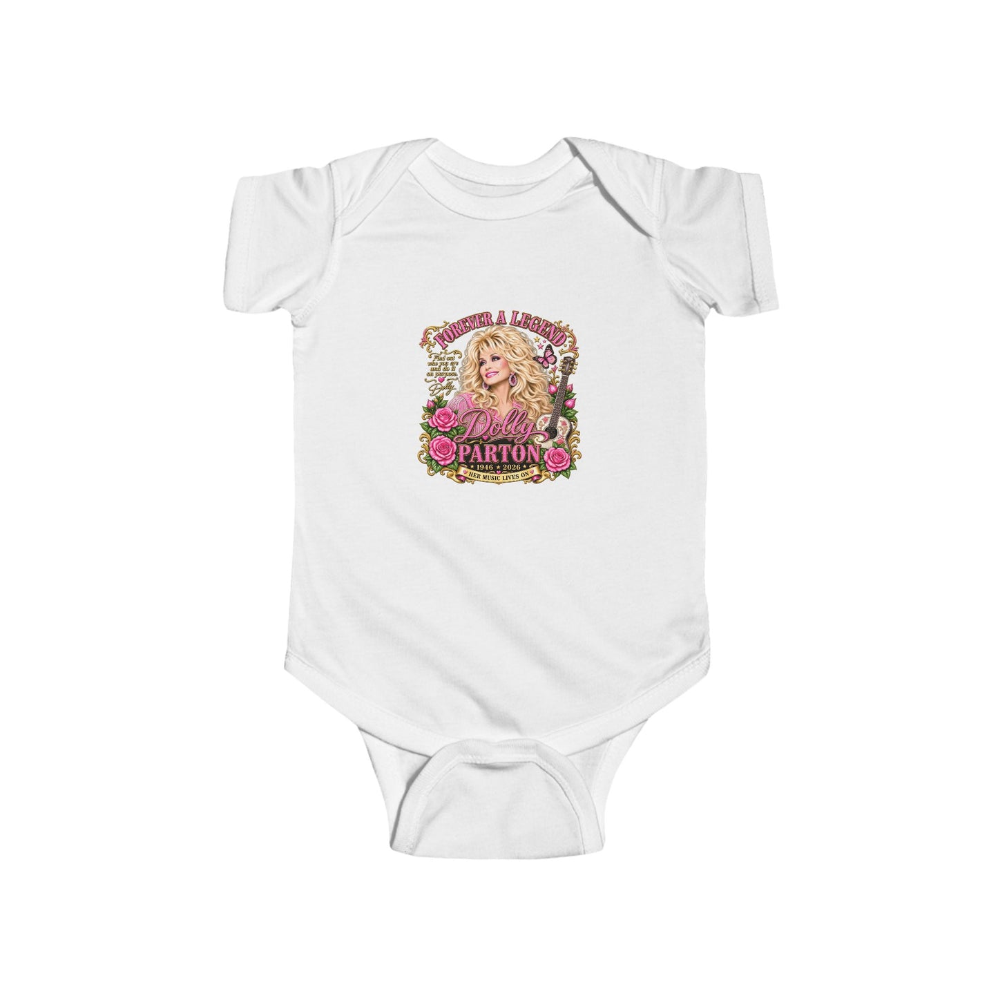Dolly Parton Infant Bodysuit