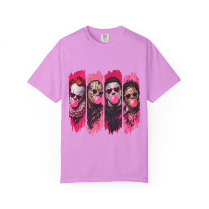 Creepy Clowns Bubblegum Graphic T-Shirt