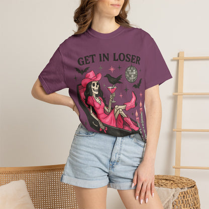 Get In Loser Skeleton Tee