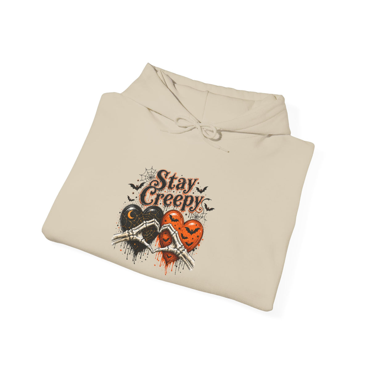Creepy Heart Halloween Hoodie