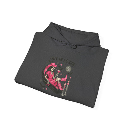 Pink Witch Skeleton Hoodie