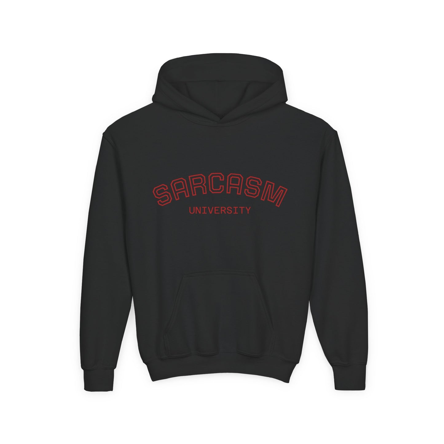 Youth Hoodie — "Sarcasm University" Pullover