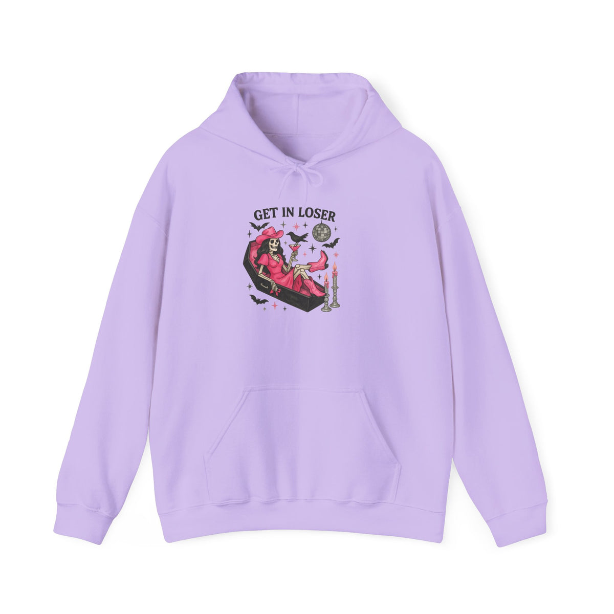 Pink Witch Skeleton Hoodie