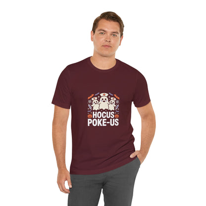 Hocus-POKE-USTee — Pumpkin & Bats T-Shirt