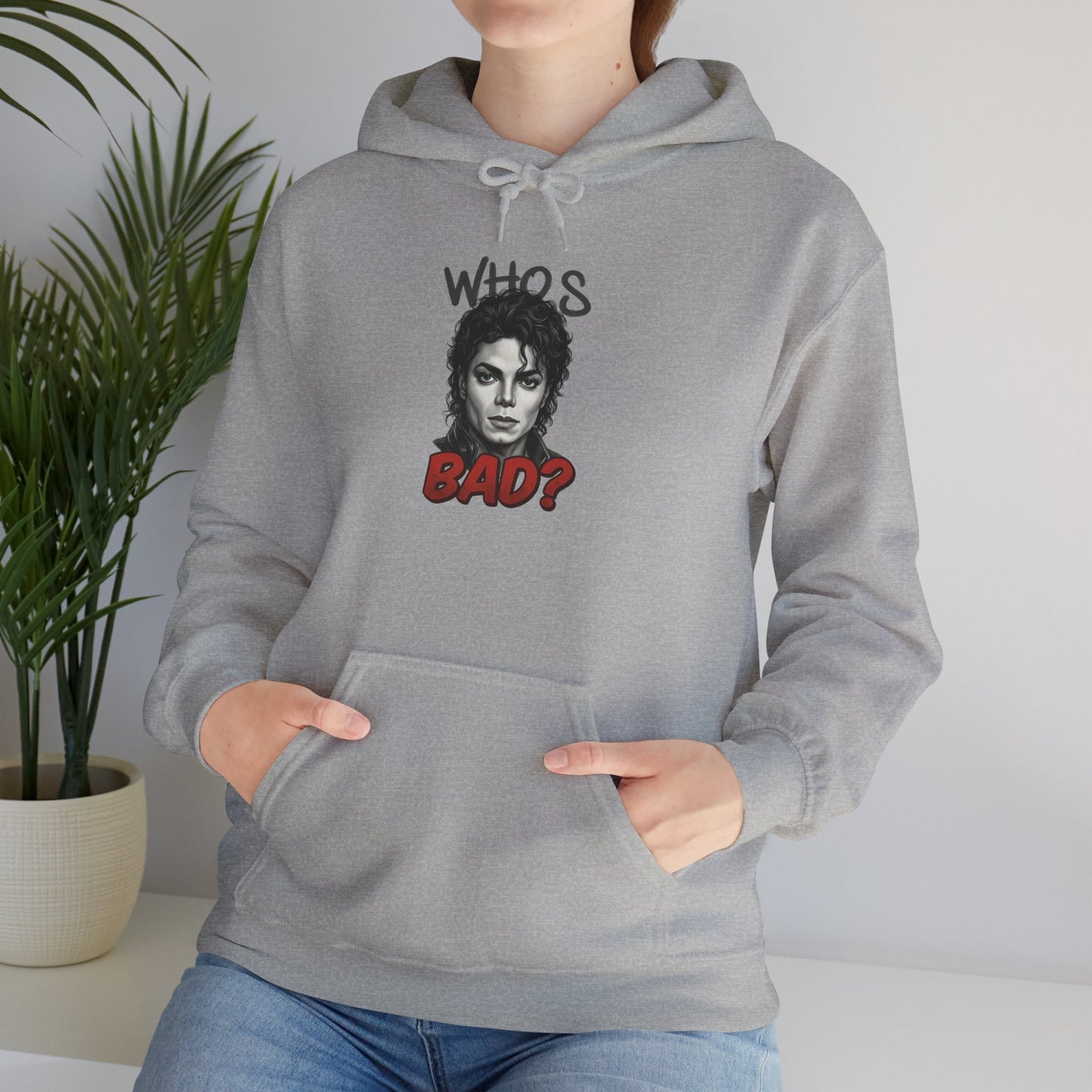Michael Jackson Hoodie — "Who's Bad?" King of POP
