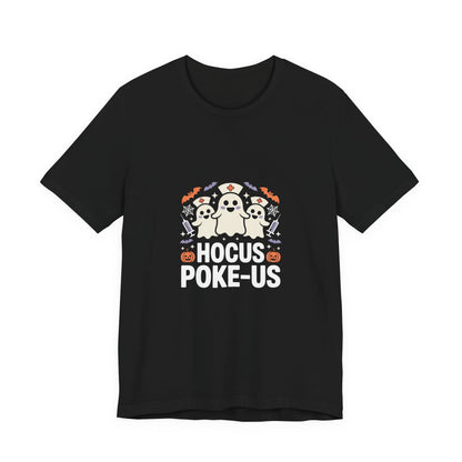 Hocus-POKE-USTee — Pumpkin & Bats T-Shirt