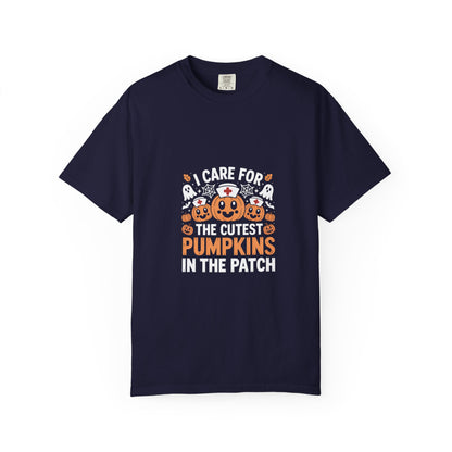 Cute Pumpkin Patch Nurse Tee
